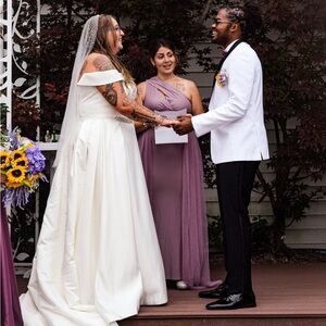 Elegant White Wedding Dress